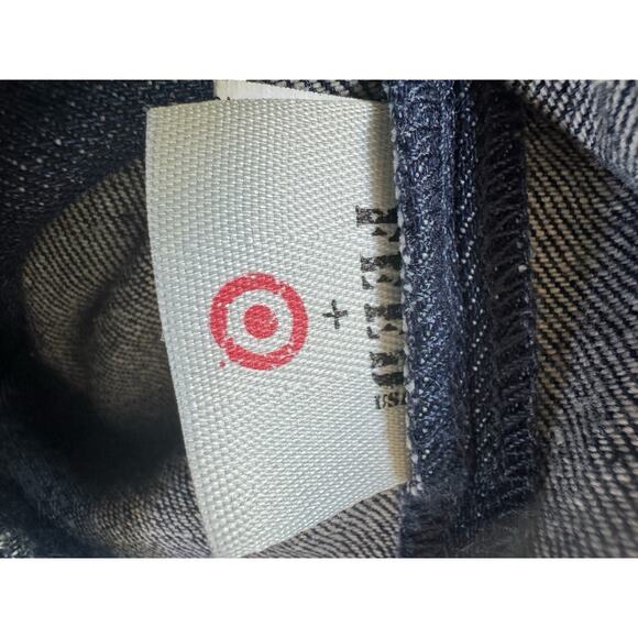 FEED + Target 20 Projects Denim & Green Canvas Small Tote Bag Crossbody #4900 - Picture 11 of 16